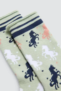 Pack 3 calcetines infantiles térmicos sin puño Sparkle