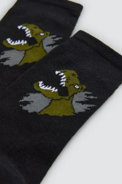 Pack 4 calcetines infantiles estampados Roar