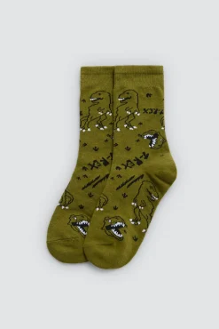 Pack 4 calcetines infantiles estampados Roar