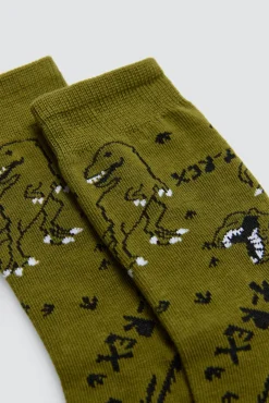 Pack 4 calcetines infantiles estampados Roar