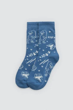 Pack 4 calcetines infantiles estampados Roar