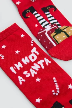 Pack 2 calcetines infantiles Navidad