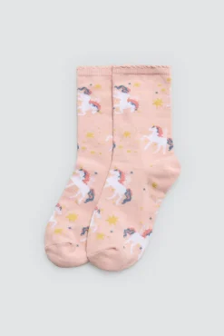 Pack 4 calcetines infantiles estampados Unicorn