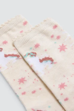 Pack 4 calcetines infantiles estampados Unicorn
