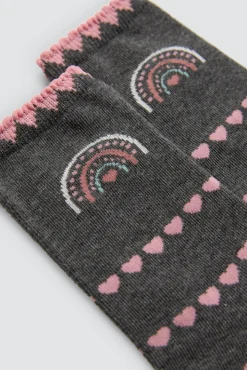 Pack 4 calcetines infantiles estampados Unicorn