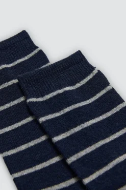 Pack 3 calcetines lana estampados geométricos