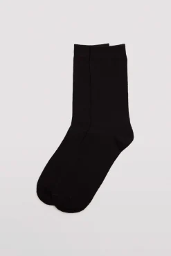 Pack 3 calcetines mujer básicos negro