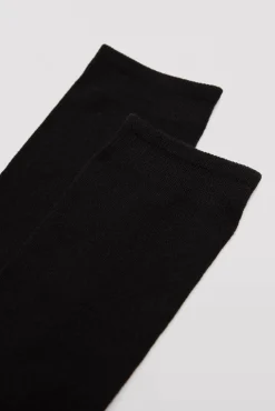 Pack 3 calcetines mujer básicos negro