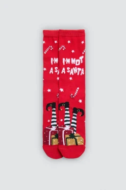 Pack 2 calcetines mujer Navidad