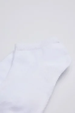 Pack 3 calcetines tobilleros infantil blanco