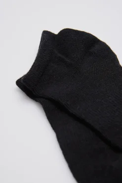 Pack 3 calcetines tobilleros infantil negro