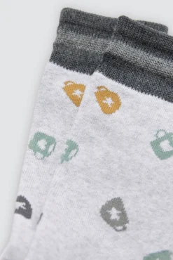 Pack 3 calcetines térmicos estampados