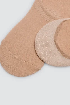 Pack 3 pinkies unisex beige