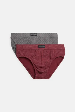 Pack 2 slips abertura estampados