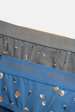 Pack 2 slips estampados