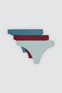 Pack 3 tangas básicos algodón