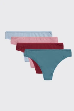 Pack 4 tangas básicos algodón