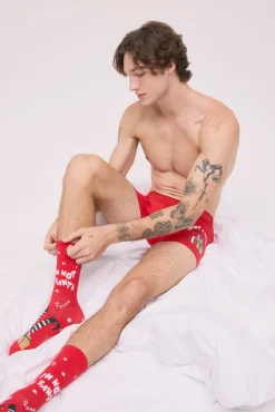 Pack bóxer y calcetines Navidad I'm not a Santa