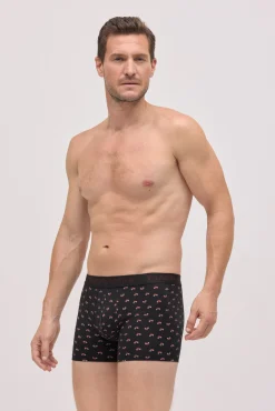 Pack bóxer y calcetín estampado motos