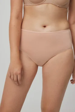 Pack de 2 bragas altas básicas nude