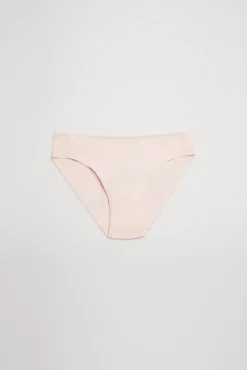 Pack de 2 bragas juveniles rosa y gris pastel