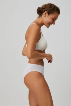 Pack de 2 bragas midi básicas blanco