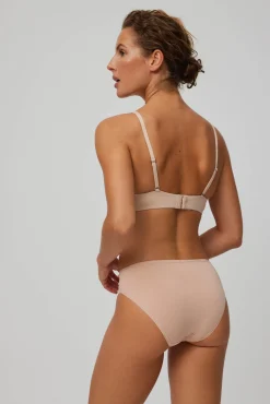 Pack de 2 bragas midi básicas nude