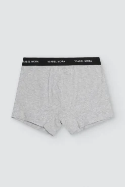 Pack de 3 bóxers básicos lisos