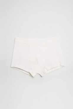 Pack de 2 bóxers de niño algodón blancos