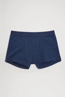 Pack de 2 bóxers juveniles algodón marino y gris