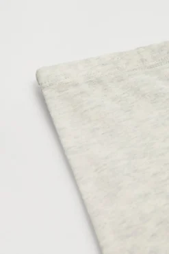 Pack de 2 culottes de niña algodón gris y rosa