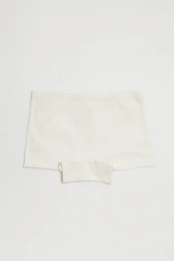Pack de 2 culottes de niña algodón blancos