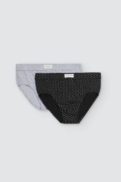 Pack de 2 slips estampados