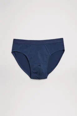 Pack de 2 slips juveniles algodón marino y gris