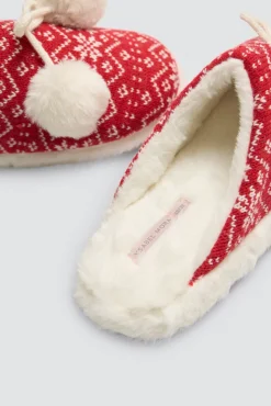 Pack navidad manta & zapatillas de pelo