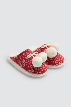 Pack navidad manta & zapatillas de pelo