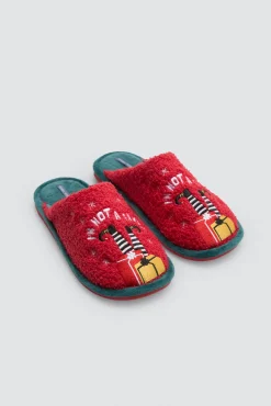 Pack navidad zapatillas & manta I'm not a santa