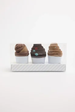 Pack regalo 3 calcetines Chocolate muffins