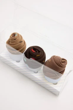 Pack regalo 3 calcetines Chocolate muffins