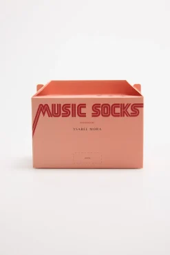 Pack regalo 3 calcetines Music Cassetes