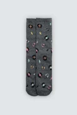 Pack regalo 3 calcetines Music Cassetes