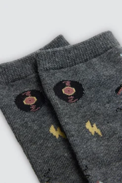 Pack regalo 3 calcetines Music Cassetes