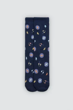 Pack regalo 3 calcetines Music Cassetes