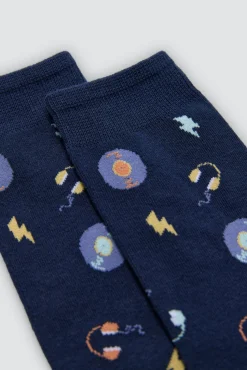 Pack regalo 3 calcetines Music Cassetes