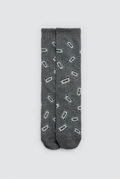Pack regalo 3 calcetines Music Cassetes