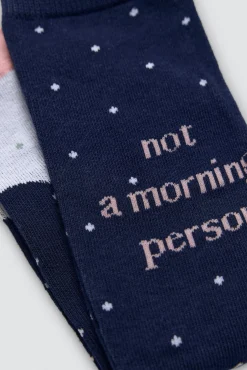 Pack regalo 3 calcetines Not a morning person