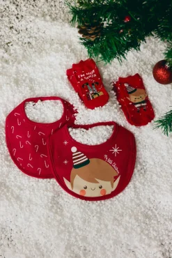 Pack regalo bebé accesorios navideños