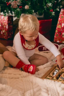 Pack regalo bebé zapatillas & calcetines navideños