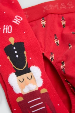 Pack slip y calcetines Navidad