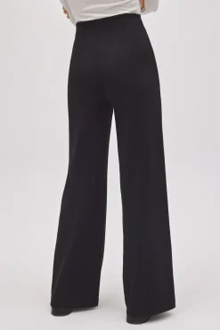 Pantalón de vestir wide negro